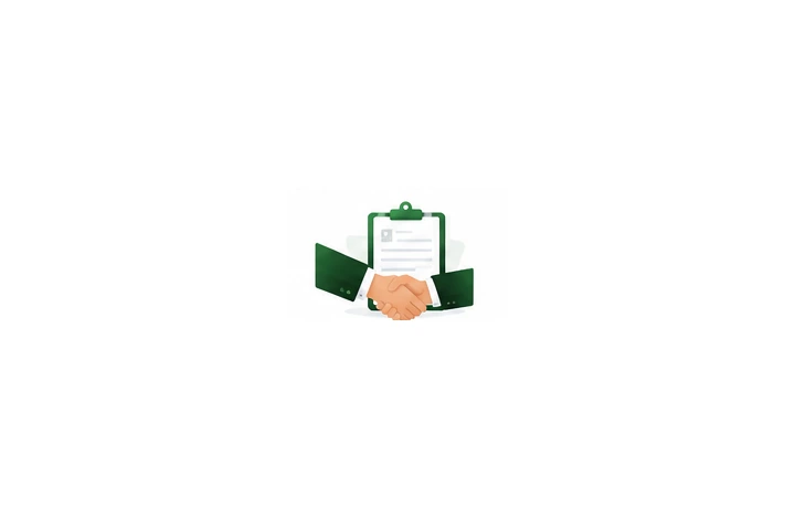 Terms and agreement illustration